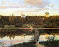 Levitan's "Quiet Abode" (1890)